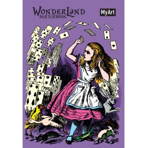 MyArt. Скетчбук "Wonderland sketchbook. Алиса", 64 листа