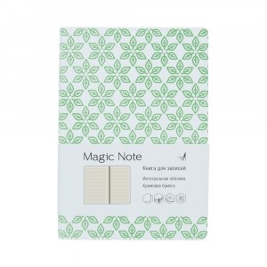 Книга для записей Magic Note, зеленый, 96 листов