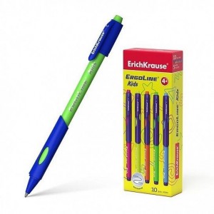  Ручка шарик. ErichKrause Ergoline kids ultra glide technology синий, РБ
