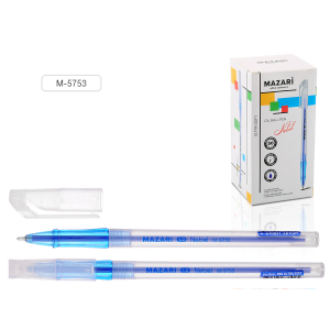 Ручка шариковая синяя на масляной основе "Nebel" Арт.: М-5753