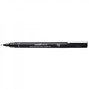 Ручка-линер, 1 мм, черная, PIN