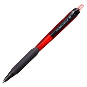 Ручка шариковая автоматическая "Jetsrteam", 0.7 мм, красная