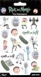 Наклейки-тату переводные "Рик и Морти_1", 110*200 мм