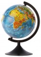 Глобус физический рельефный, d=210 мм