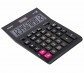 Калькулятор настольный Casio GR-12-W, 12 разрядов, двойное питание, черный