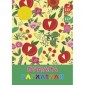 Набор бархатной цветной бумаги Цветы и яблоки(орнамент) ББ1010125 10л.