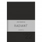 Датированный ежедневник на 2022 год "Radiant. Черный", А5, 176 листов