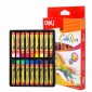 Масляная пастель Deli "ColoRun", 18 цветов
