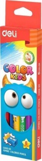 Карандаши цветные "Color Kids", трехгранные, 6 цветов